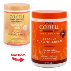cantu カントゥ　カーリングヘアクリーム　アクティベーター　縮毛　パーマ ナチュラルヘア用シアバター、モイスチャライジング カール