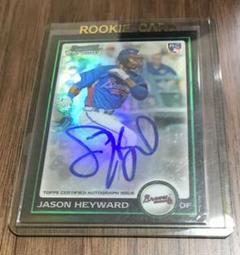 2008 Bowman chrome Jason Heyward auto RC