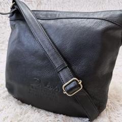 【美品】Dakota ダコタ ショルダーバッグ シボ革 500ml可 ブラックのサムネイル
