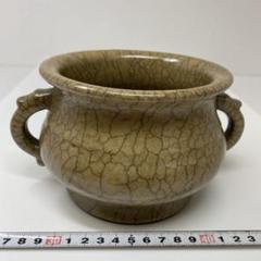 宋哥窯金糸鉄線三本足香炉 香道具  陶磁器  現代工芸品 美術品 置物 20190926_blog_01-