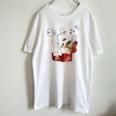 NIKE ナイキ Tシャツ 半袖 プリント バスケ エアマックス ロゴ 古着
