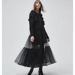 【値下げ】cygne シーニュ チュールトップス Richard ブラック 2025年最新】cygne チュールの人気アイテム - メルカリ
