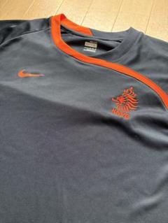 Nike オランダ代表　Lサイズ NIKE】ナイキ サッカー オランダ代表 半袖ユニフォーム Lサイズ