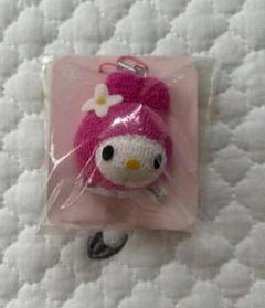 マイメロディ ニットストラップ ピンク