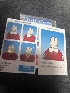サンリオ　証明写真風スマロイド　マロンクリーム