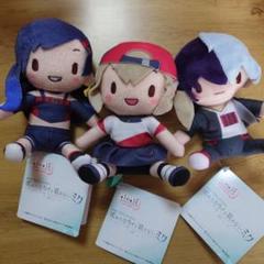 劇場版プロジェクトセカイ ふわぷちミニぬいぐるみ ビビバス3体セット