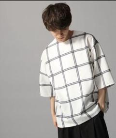 hare BIG チェックプルオーバー シャツ