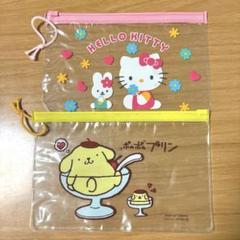 ハローキティ ポムポムプリン クリアファイル