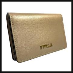【新品級】 FURLA フルラ 名刺入れ レザー 大容量