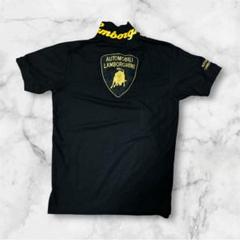 希少古着Lamborghiniランボルギーニビッグ刺繍ブラックポロシャツ 2025年最新】ランボルギーニ ポロシャツの人気アイテム - メルカリ