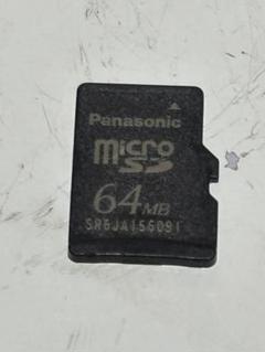 パナソニック Micro sdカード 64MB在庫1