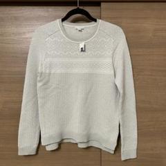 【新品未使用タグ付き】　ギャップ　GAP セーター メンズ　Sサイズ　グレーのサムネイル