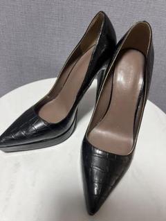 試着のみ エミリアウィズ ハイヒールポインテッドトゥパンプス