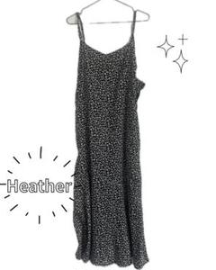 Heather 花柄 キャミワンピース Fのサムネイル
