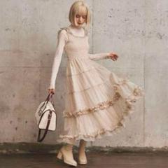 限界値下げ　Ballerina tulle mini one-piece Ballerina