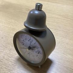 ブラウン ベル型アラーム時計