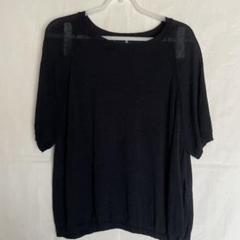 Banana Republic リネンレーヨンニット L