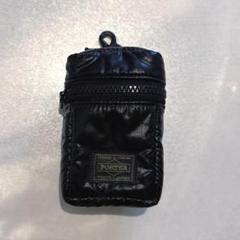 PORTER ブラック ナイロン カメラポーチ