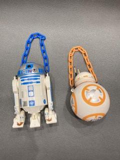 キャラクター名不明　機械　R2D2?風キーホルダー　ロボット　メカ 80f78fdfb686bc65af868b1f02c572