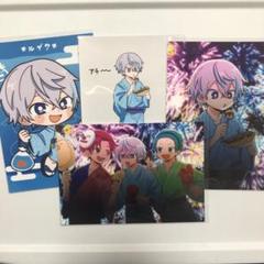 さんちゃんく！ ブロマイド レア コースター 水月ルザク ルザク 米将軍 雨栗 さんちゃんく！ ブロマイド レア コースター 水月ルザク ルザク