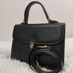 BURBERRY ハンドバッグ ノバチェック 2way ショルダー 黒 ミニ