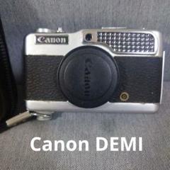 フィルムカメラ【整備、完動品】キャノン　デミ フィルムカメラ】Canon Demi を整備して、写真を撮りました