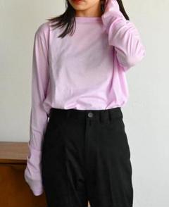 HAKUJI【24SS】テンセル コットン ロングスリーブ プルオーバー HAKUJI【24SS】テンセル コットン ロングスリーブ プルオーバー