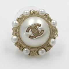 CHANEL シャネル パール ココ ピアス A19V 片耳