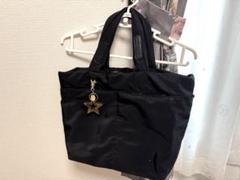 シーバイクロエ　ボストンバッグ　黒　キルティング　ロゴプレート　ナイロン　s84 SEE BY CHLOE - シーバイクロエ ボストンバッグ 黒 キルティング