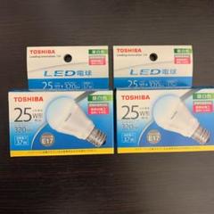TOSHIBA LED電球 小さい金型E17