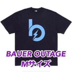 【限定特価】 BAUER バウアー 横浜DeNAベイスターズ OUTAGE M 紺 Tシャツ 応援グッズ