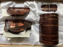 未使用品】桜皮細工の茶筒♪2つセット