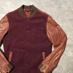 zoui13th 様　JOHN BULL ラムレザー×ウール無地スタジャン zoui13th 様 JOHN BULL ラムレザー×ウール無地スタジャン - メルカリ
