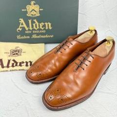【美品】オールデン ホールカット メダリオン 9123 茶 6 A/C 米国製