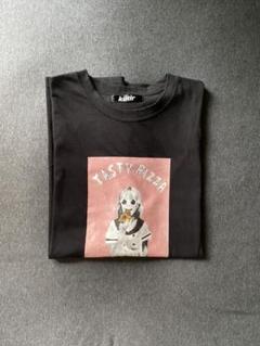 《kutir》レトロガールTシャツ