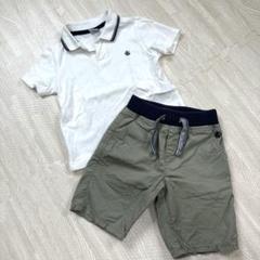 プチバトー☆ポロシャツ&ショートパンツセット