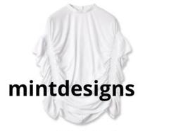 mintdesigns ミントデザインズ 半袖　トップス　ホワイト