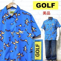 Lサイズ✨GOLF WANG✨ゴルフワン✨レーヨン✨半袖シャツ✨アニマル✨蛍光✨ 2025年最新】GOLF WANGの人気アイテム - メルカリ