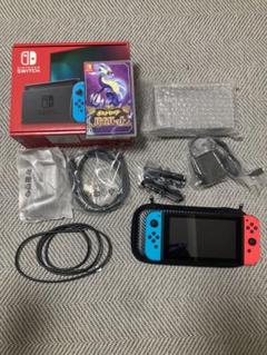美品】Nintendo switch 本体 ポケモンバイオレット ソフトセット