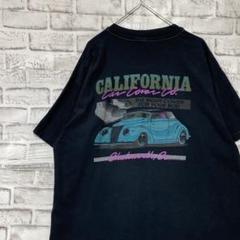 USA製90sヴィンテージTシャツ！シングルステッチ　ブラック半袖古着XL72
