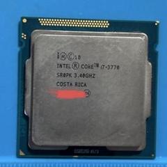 インテルi7-3770 3.4GHz 4コア8スレッドCPU中古品