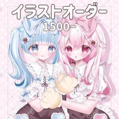 夢絵オーダー ステッカー イラストオーダー 夢絵 ステッカー ポストカード - メルカリ