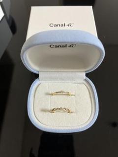 Canal 4℃ K18 ダイヤ付 Canal 4℃ K10ダイヤ付