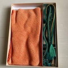 ★107 帯揚げ　帯締め　セット　箱無し