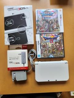 Newニンテンドー3DSLL パールホワイト + ドラクエ9, 11 Newニンテンドー3DSLL パールホワイト + ドラクエ9, 11 - メルカリ