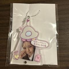 NiziU アヤカ D賞 ミニフォト付き アクリルスライドキーホルダー ①