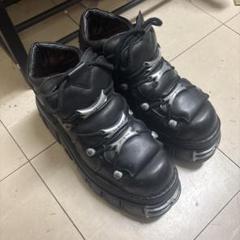 newrock ニューロック アンクルブーツ 厚底