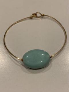 新品未使用 タグ付き 高島屋 ゴールド バングル リーフモチーフ