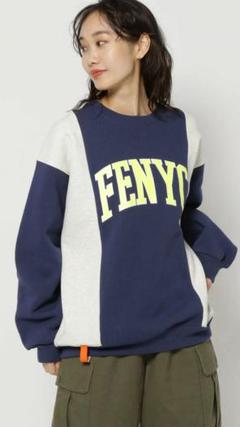(644) 【入手困難 完売品】ニコアンド フィッシュエディ トレーナー 新品 セール】【Fishs Eddy(フィッシュエディ)】裏起毛スウェットプル