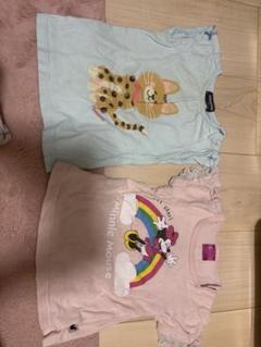 【まとめ売り】グレードスコープ　猫　ディズニー　　Tシャツ　2枚セット　90cm